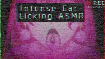 Cute Girl Ear Licking And Moaning Asmr (Vhs Noise)