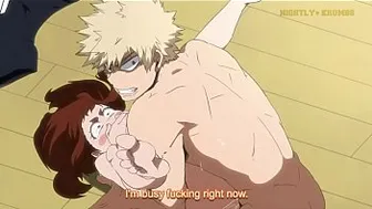 Bakugo Fucked Uraraka From Academia