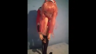 Zero Two Dressing On Cosplay - Shirotaku Kigurumi