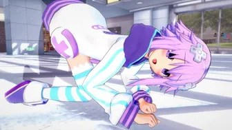 【Neptune】【Hentai 3D】【Short Only Floor Doggystyle Poses】【Hyperdimension Neptunia】