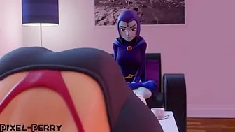 Raven And Starfire Animation Futa