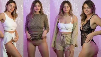 Sexy Try On Haul From Beautiful Teen