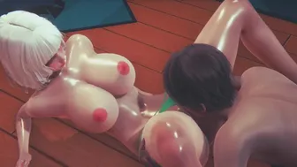 Big Boobs Girl Fucked In Toy's Room - Hentai - (Uncensored)