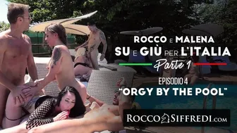 Roccosiffredi Orgy Party By The Pool