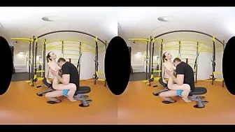 Belle Claire's Gym Vr Anal Video