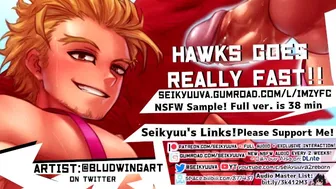 My Hero Academia Hawks Goes Really Fast! - Female Pronouns Art:bludwingart