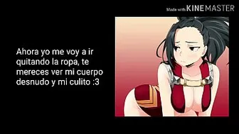 Joi In Spanish - Momo Yaoyorozu