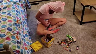 Daughter Needs Her Diaper Changed And Father Fucks Her While Changing It