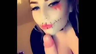 Amelia Skye Fucks And Face Sits For Halloween (Who Is Going To Fail No Nut November Over This!)