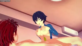 Persona 4 Naoto Shirogane Hentai Uncensored