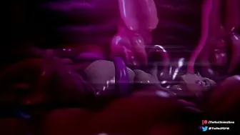 D.va Gets Fucked And Impregnated By Tentacles In The Nest