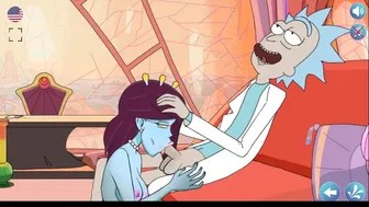 Rick's Lewd Universe - Part 1 - Rick And Morty - Unity Suck Off Rick By Loveskysanx