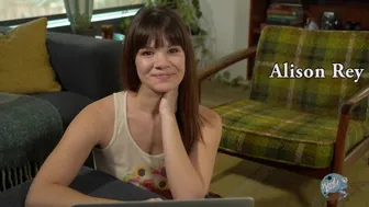 Porn Star Alison Rey Watches Her Own Porn