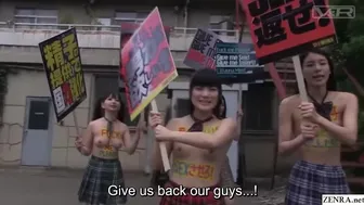 Schoolgirls Take Charge In The Future Of Japan Subtitles