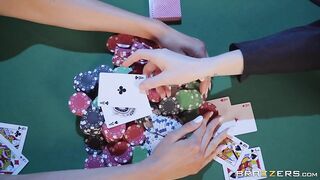 Lesbians Playing Cards