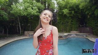 Hot Teen Fucked By The Pool