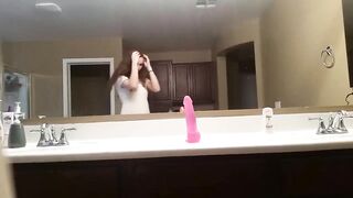 Naughty Stepsister Sucks And Fucks Dildo